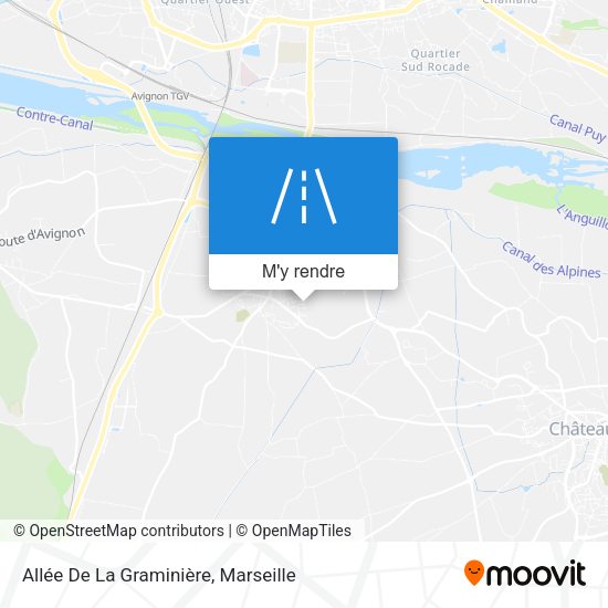 Allée De La Graminière plan