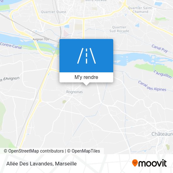 Allée Des Lavandes plan