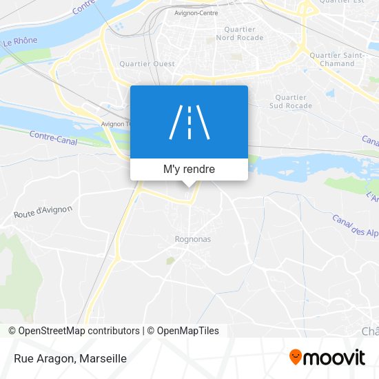 Rue Aragon plan