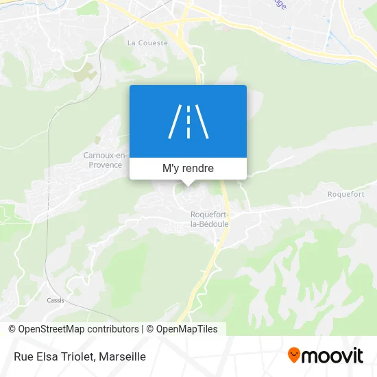 Rue Elsa Triolet plan
