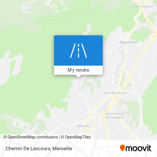 Chemin De Lascours plan