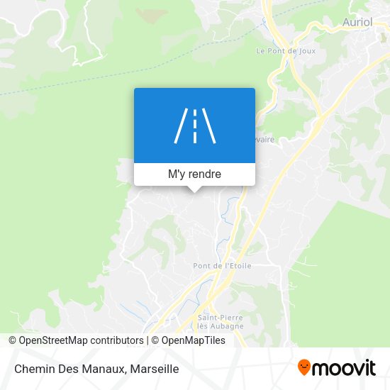 Chemin Des Manaux plan