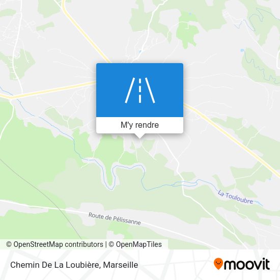 Chemin De La Loubière plan