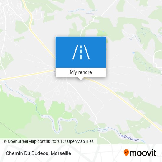 Chemin Du Budéou plan