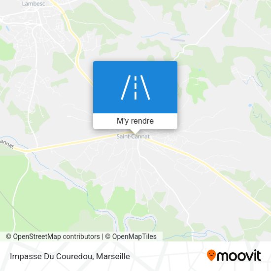 Impasse Du Couredou plan