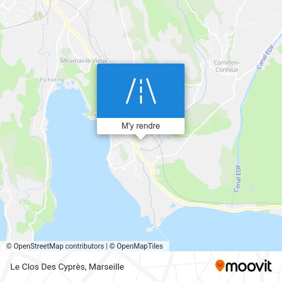 Le Clos Des Cyprès plan