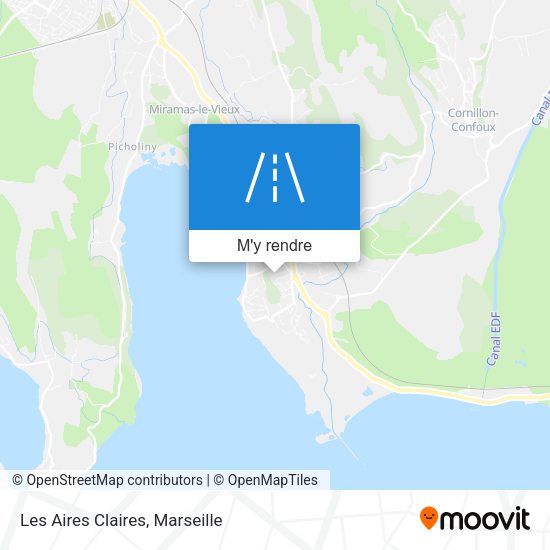 Les Aires Claires plan