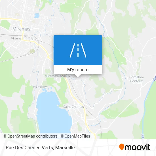 Rue Des Chênes Verts plan