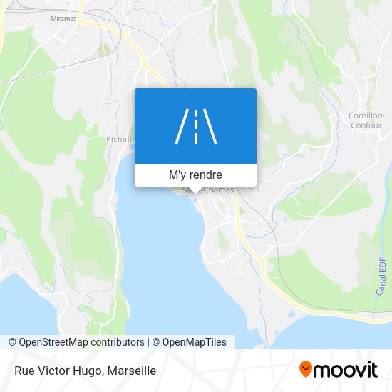 Rue Victor Hugo plan