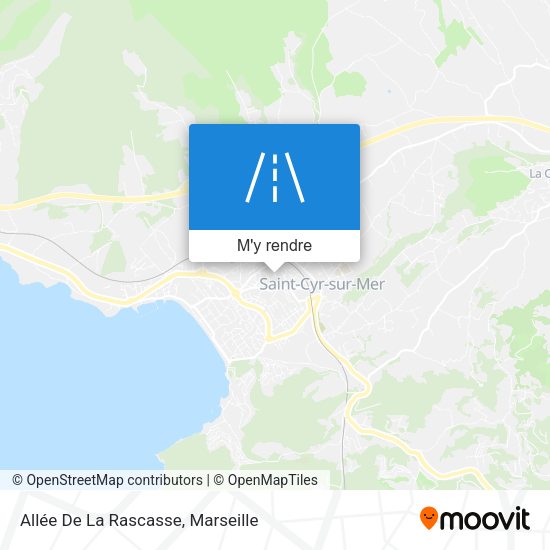 Allée De La Rascasse plan