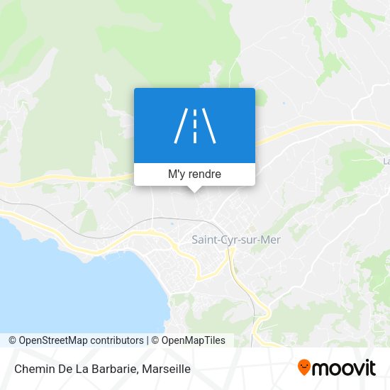 Chemin De La Barbarie plan