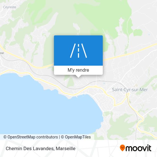Chemin Des Lavandes plan