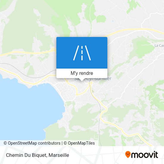 Chemin Du Biquet plan