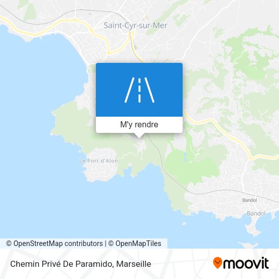 Chemin Privé De Paramido plan
