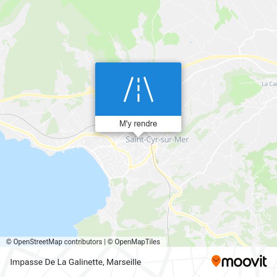Impasse De La Galinette plan