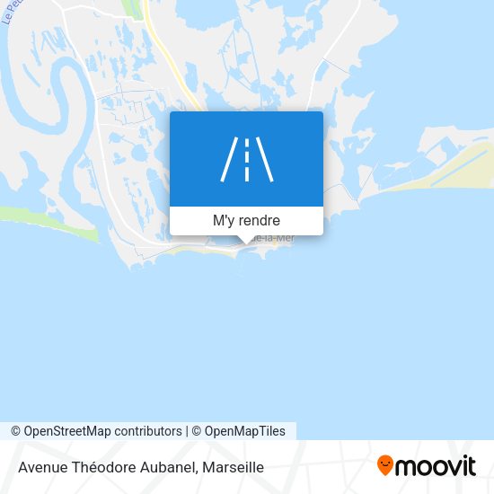 Avenue Théodore Aubanel plan
