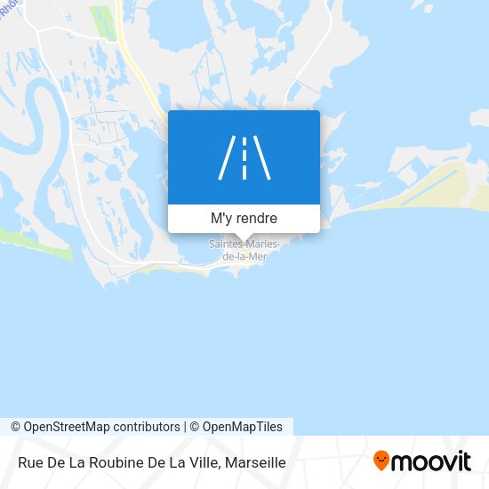 Rue De La Roubine De La Ville plan