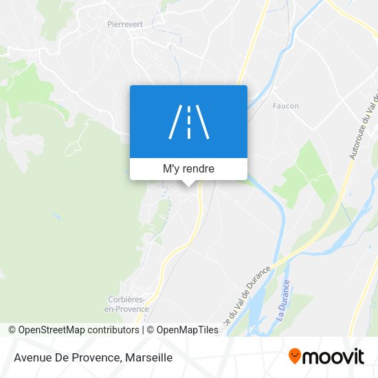 Avenue De Provence plan