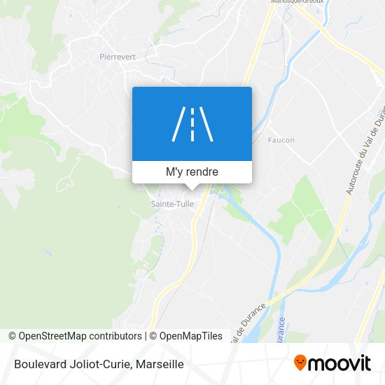Boulevard Joliot-Curie plan