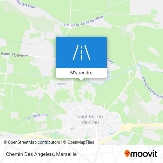Chemin Des Angelets plan