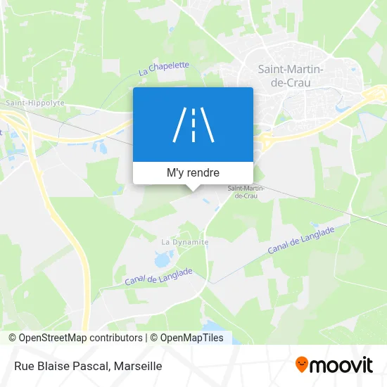 Rue Blaise Pascal plan