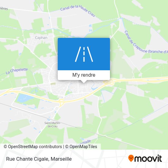 Rue Chante Cigale plan