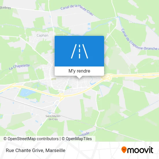 Rue Chante Grive plan