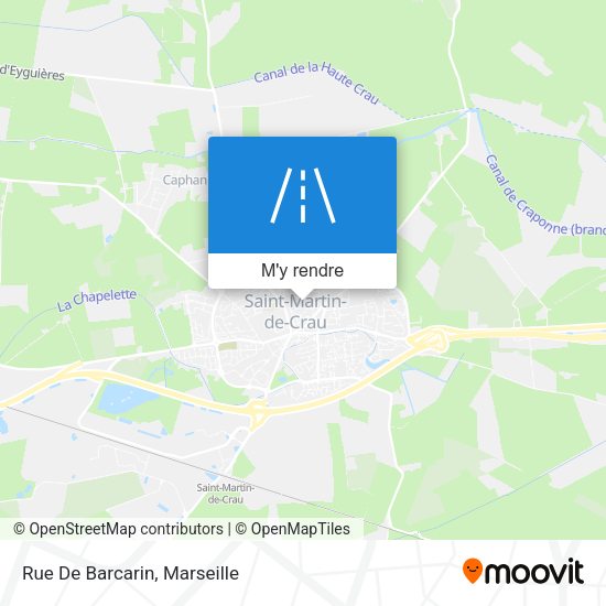 Rue De Barcarin plan