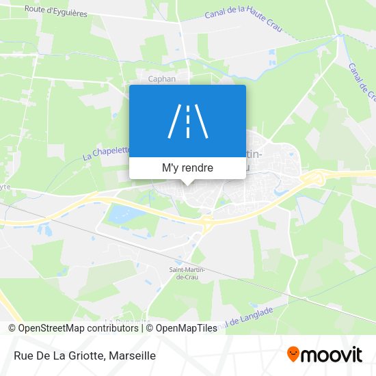 Rue De La Griotte plan