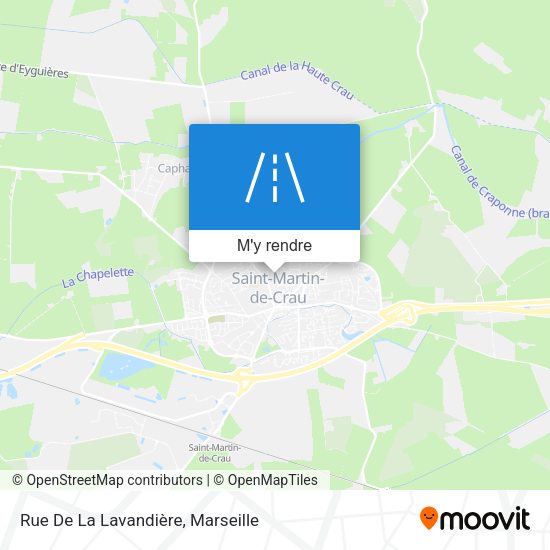 Rue De La Lavandière plan