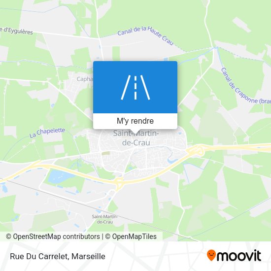 Rue Du Carrelet plan