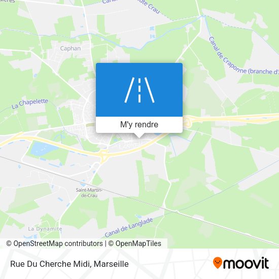 Rue Du Cherche Midi plan