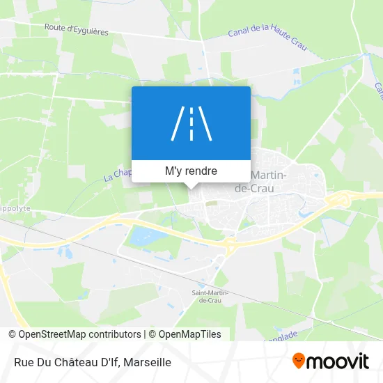 Rue Du Château D'If plan