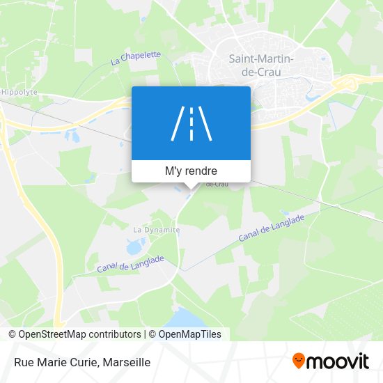Rue Marie Curie plan