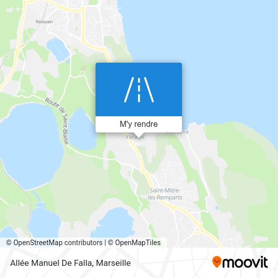 Allée Manuel De Falla plan