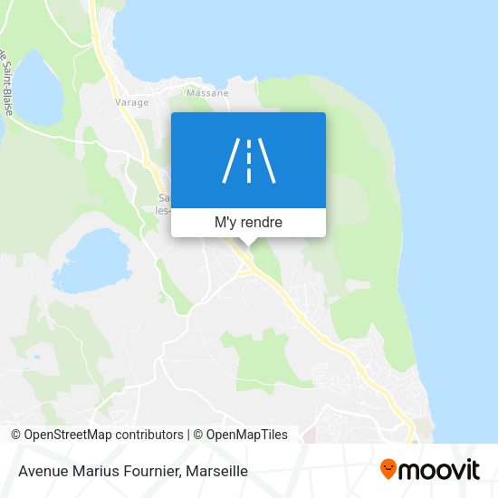 Avenue Marius Fournier plan