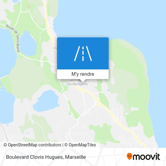 Boulevard Clovis Hugues plan