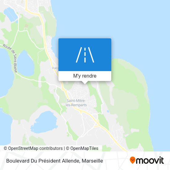 Boulevard Du Président Allende plan