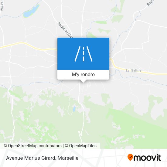 Avenue Marius Girard plan