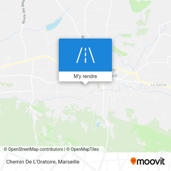 Chemin De L'Oratoire plan