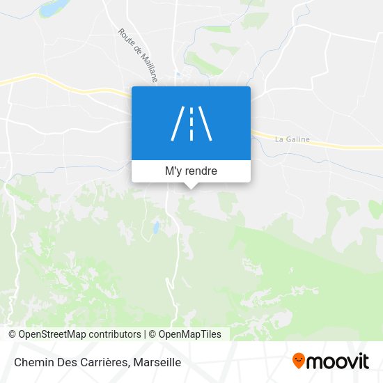 Chemin Des Carrières plan
