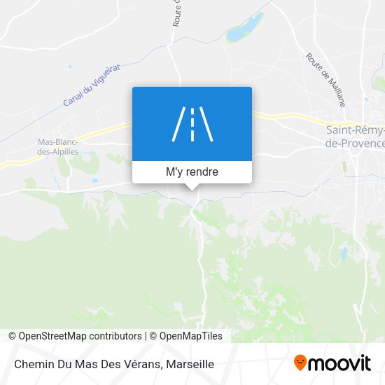 Chemin Du Mas Des Vérans plan