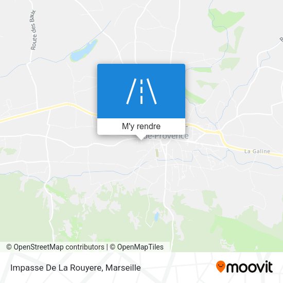 Impasse De La Rouyere plan