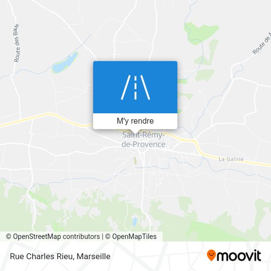 Rue Charles Rieu plan