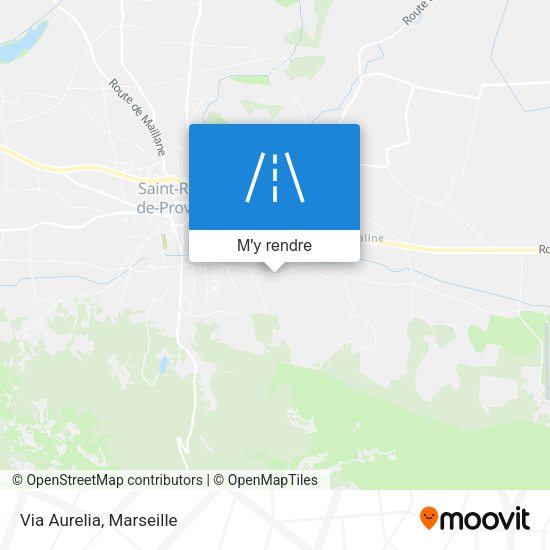 Via Aurelia plan