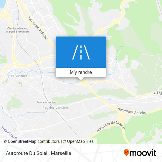 Autoroute Du Soleil plan
