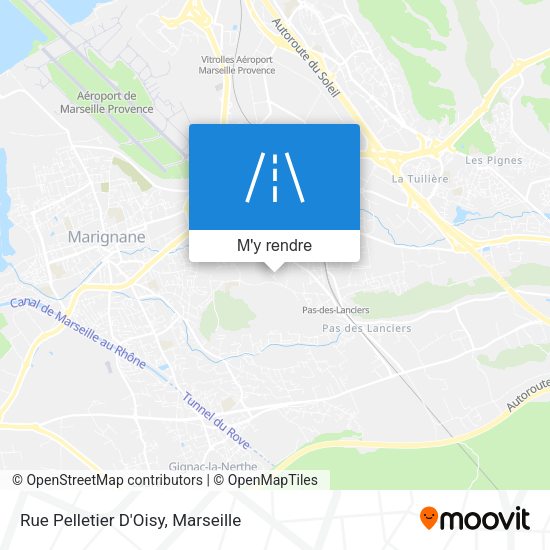 Rue Pelletier D'Oisy plan