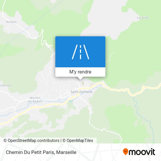 Chemin Du Petit Paris plan