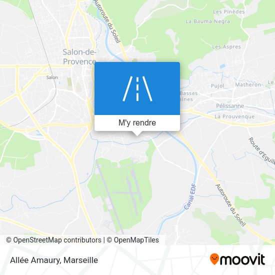 Allée Amaury plan