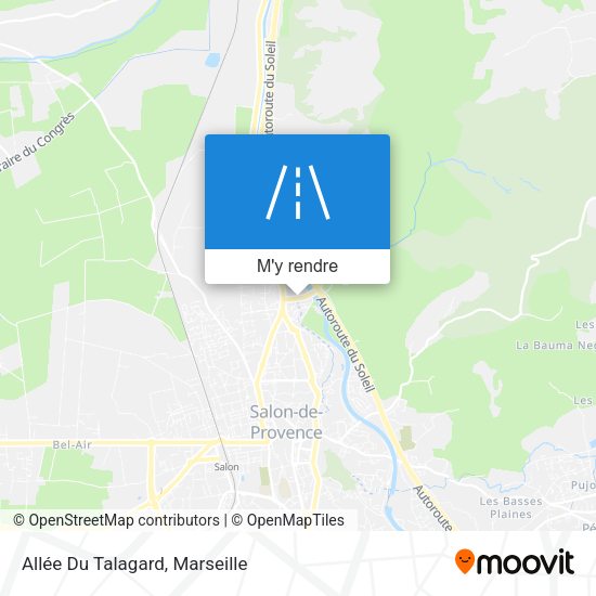 Allée Du Talagard plan